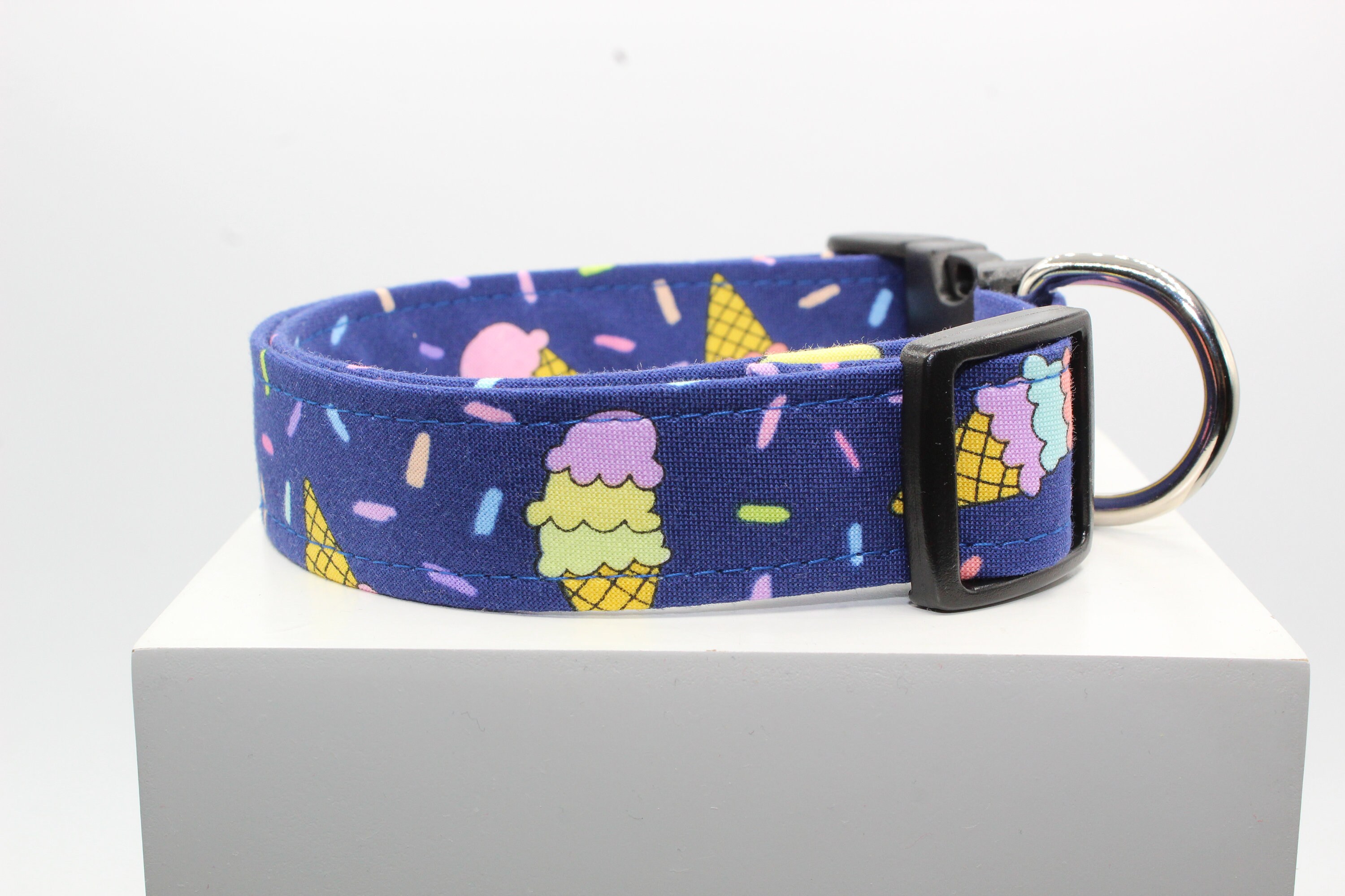 Ice Cream and Sprinkles Dog Collar Handmade Dog Collar Etsy