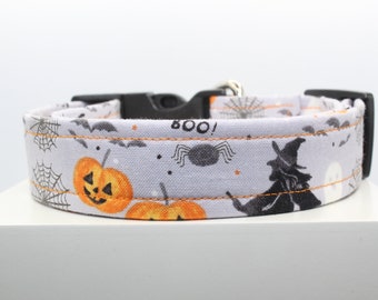 Hocus Pocus | Handmade dog collar, Fabric dog collar, Adjustable dog collar, Durable dog collar, Pet collar gift