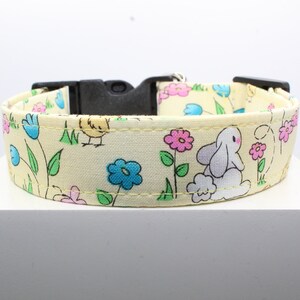 Coloring Easter dog collar, Handmade dog collar, Fabric dog collar, Custom dog collar, Easter dog collar, Prin dog collar, Collars for dogs.