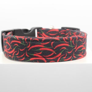 Spice it up dog collar, Handmade dog collar, Custom dog collar, fabric dog collar, Print dog collar, Dog accessories, Dog lovers