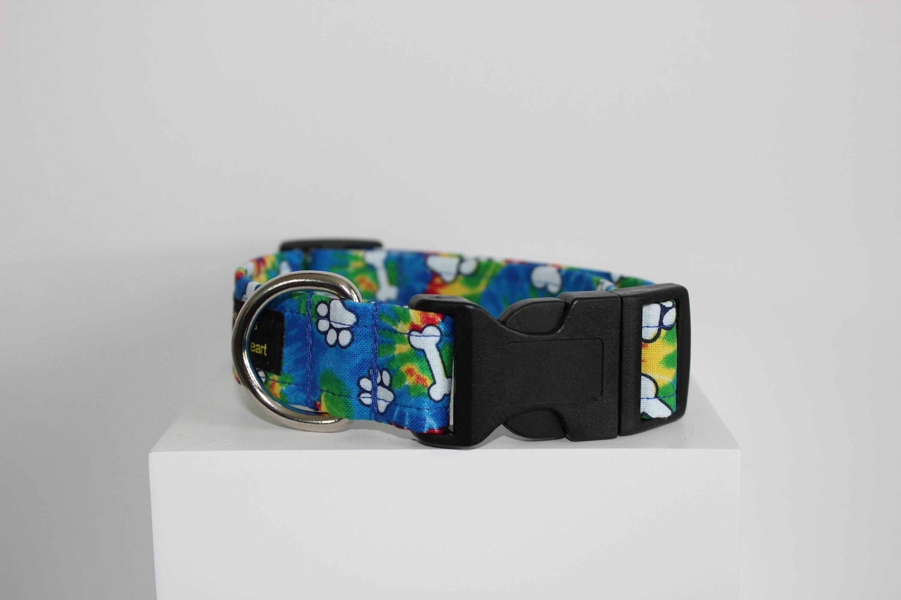 Colorful Hippie Dog Collar Handmade Dog Collar Fabric Dog Etsy