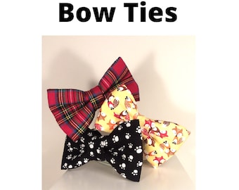 Daki's  Bow Tie | Handmade Bow tie, Fabric dog bow tie, Cute dog bow tie, Sylish bow tie, Puppy gift, Custom dog bow tie, Pet bow tie