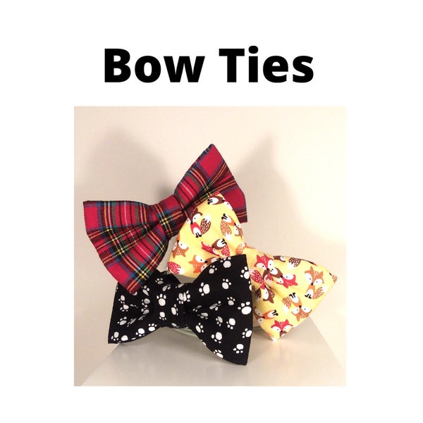 Collars Accesories:  Bow Ties