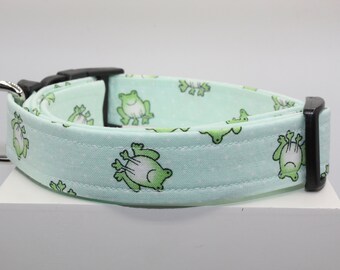 blue frog dog collar