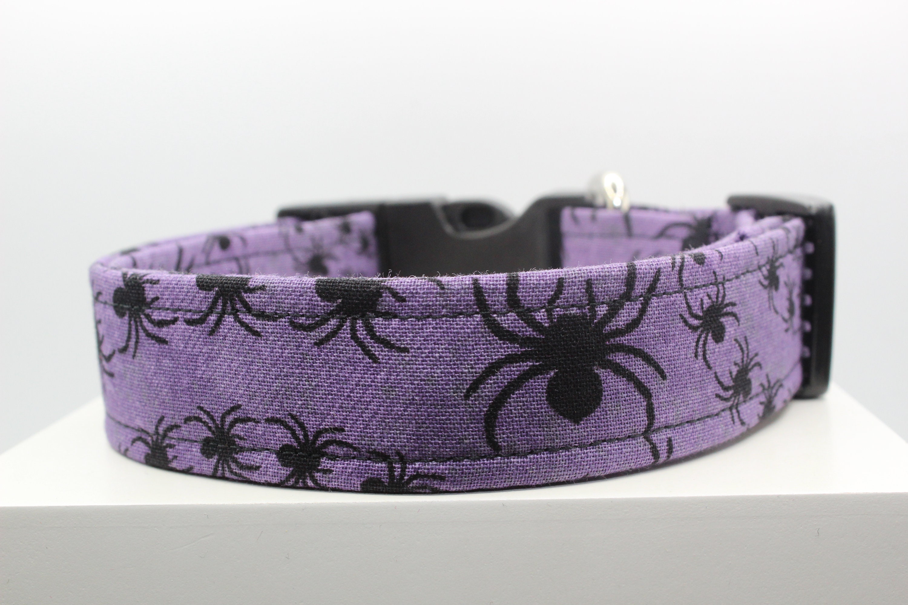 Spiders Halloween Dog Collars Handmade Dog Collar Dog Etsy