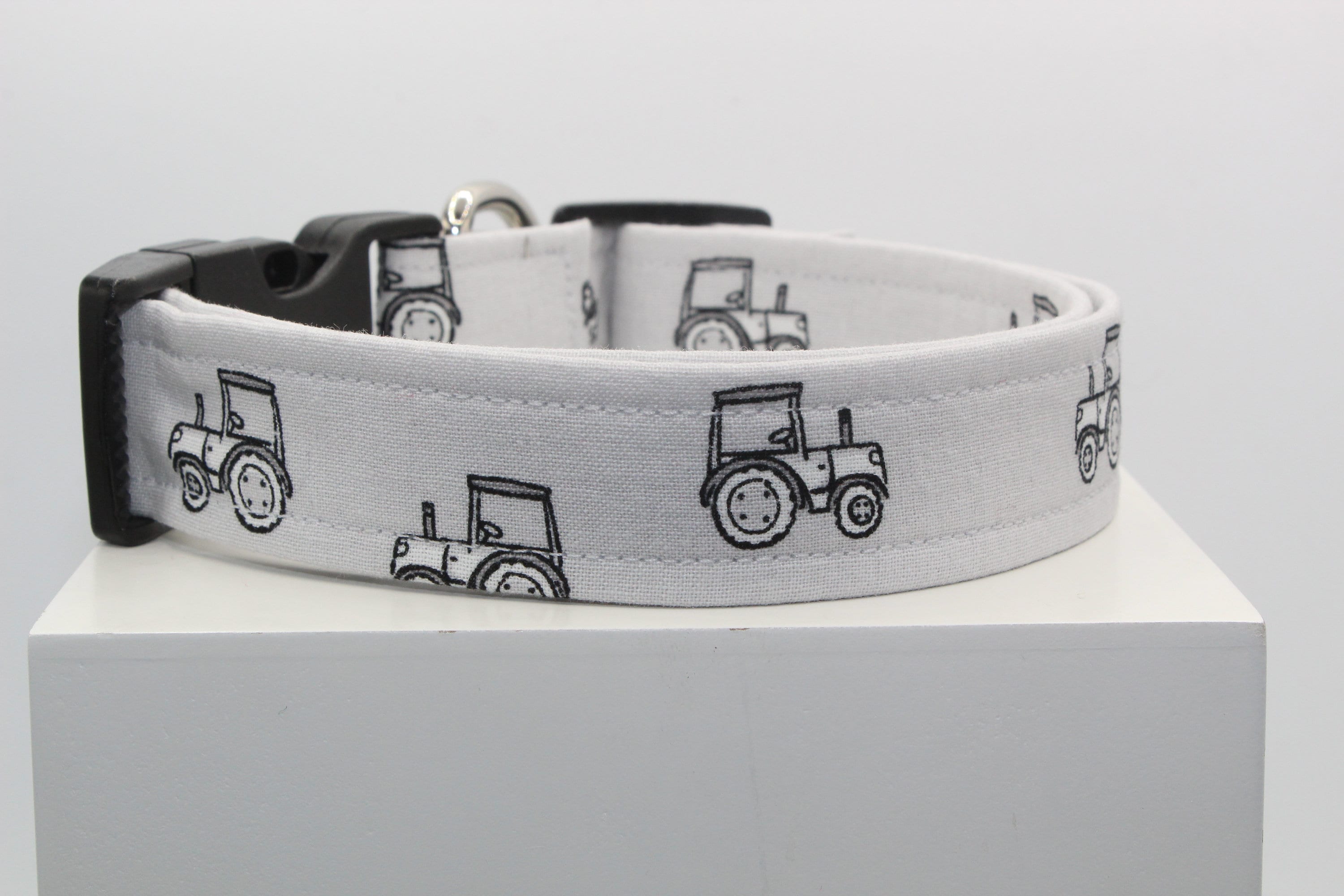 The Farm's Tractor Dog Collar Handmade Dog Collar Custom Etsy