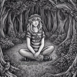 Millennium Forest-  Fantasy Nature Art Print