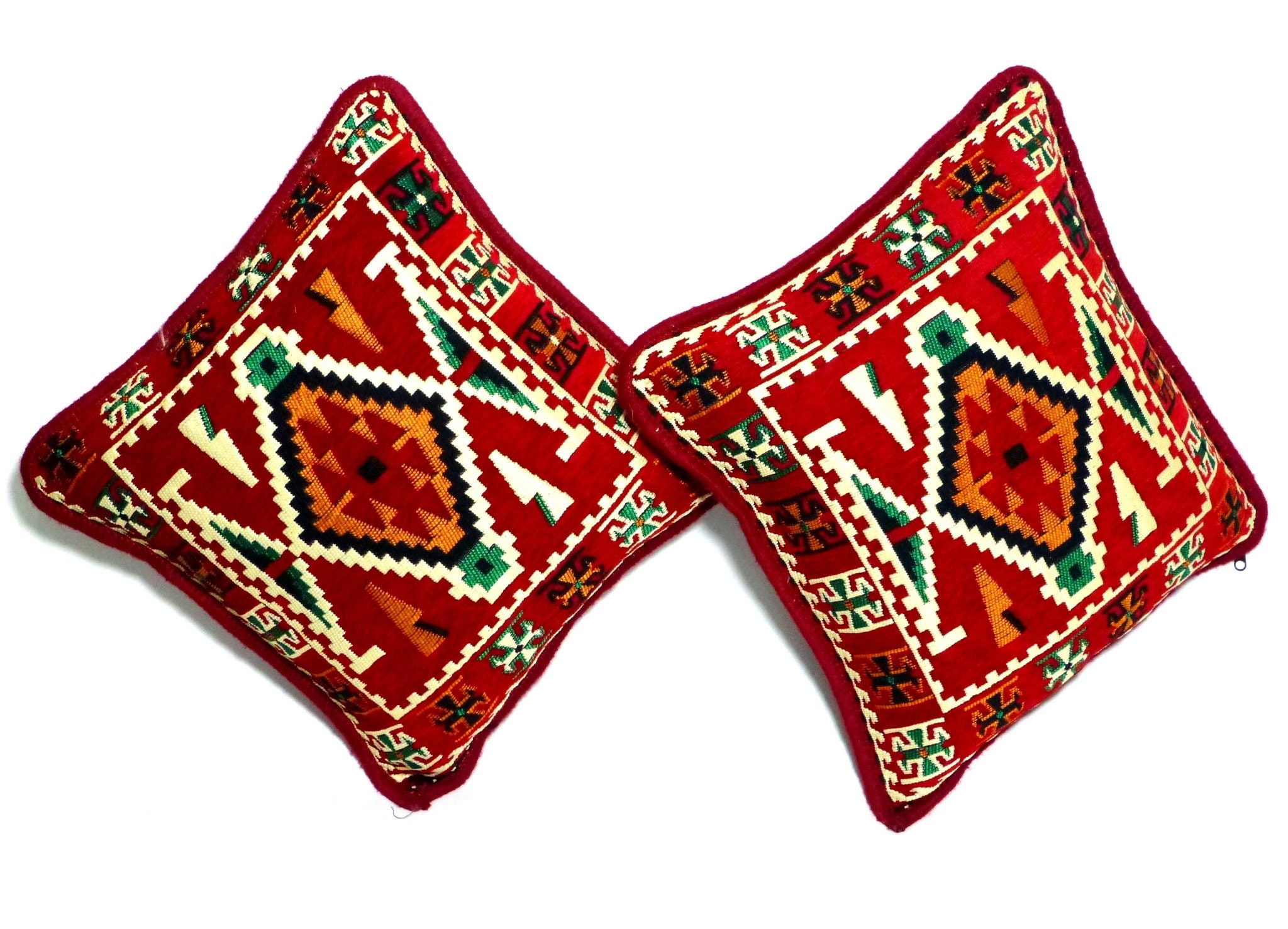 Rug Pillow Carpet Pillow Covers Cushion Throw Rug Pillow Etsy