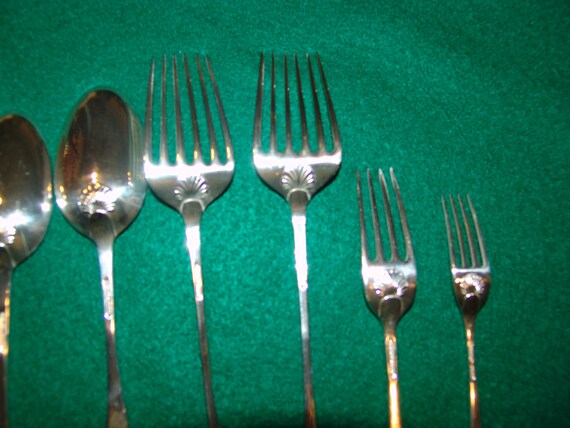Williamsburg Shell Sterling Silver Silverware By Kirk Stieff Etsy 日本