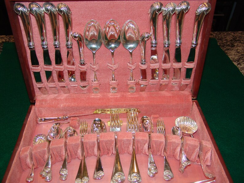 Williamsburg Shell Sterling Silver Silverware by Kirk-stieff - Etsy
