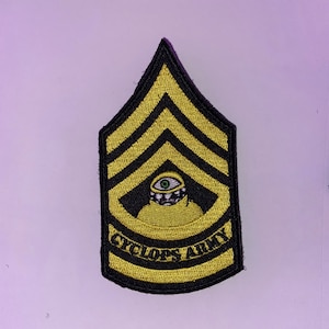 Zyklop Army subby Aufnäher