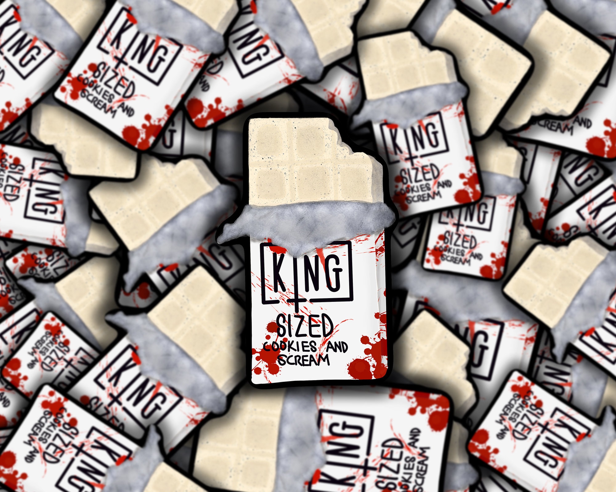 King Sticker - Etsy