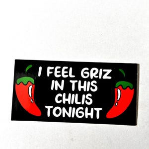 GRiZ Chili-klistermärke