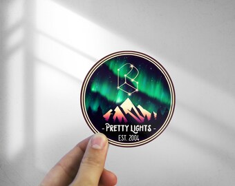 Pretty Lights constellation sticker