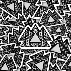 Wakaan flower of life sticker