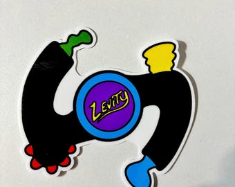 Levity sticker
