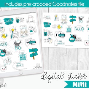 A Snarky Digital Mini Kit for Digital Planners