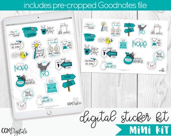 A Snarky Digital Mini Kit for Digital Planners