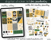 Digital Planner Football Stickers | Goodnotes Stickers iPad Stickers Precropped Stickers | iPad Digital Stickers for Football