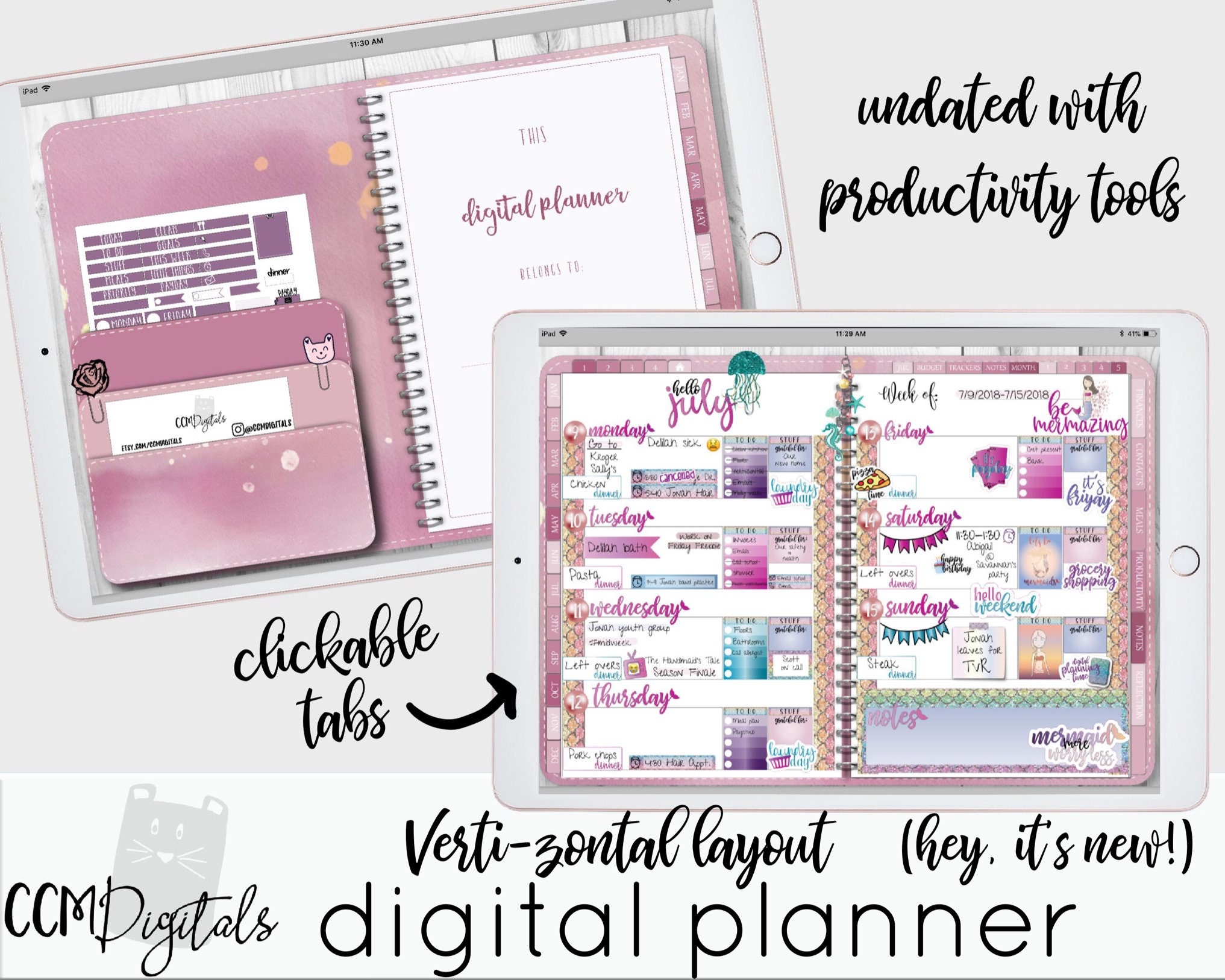 Free digital planner templates goodnotes mafity Free digital planner templates goodnotes mafity
