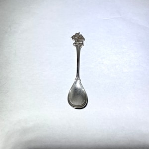 Silver Teaspoon German or Danish Vintage Collectible