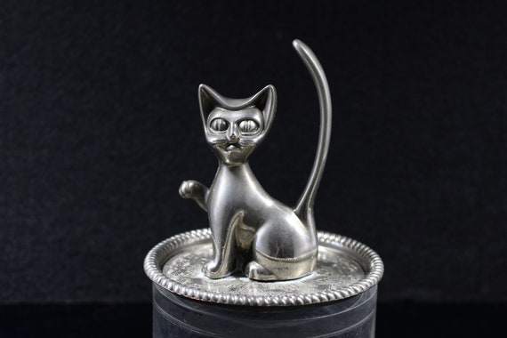Cat ring holder dish new arrivals