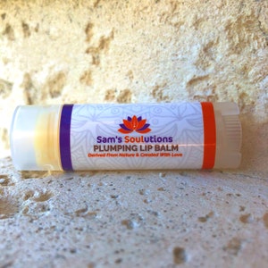 Plant-based vegan plumping lip balm for fuller luscious lips with cinnamon leaf oil for a full natural pout - Plumping Lip Balm