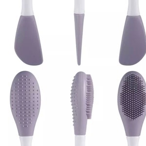 Cosmetische applicator voor gezichtsmaskerborstel Multifunctioneel huidverzorgingshulpmiddel om de huid te reinigen en te exfoliëren Breng crèmes, moddermaskers, gelmaskers, serums enz. aan afbeelding 2