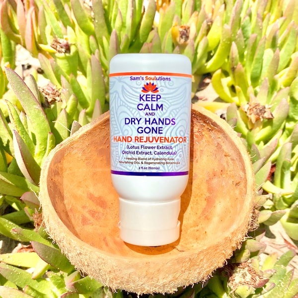 Powerful Plant-Based Hand Cream Rejuvenator to Moisturize and Soften Dry Hands - Fragrance Free Vegan Hand Lotion with Botanical Extracts