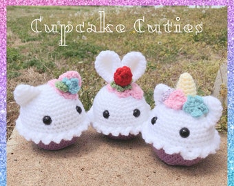 Cupcake Cuties - Peluche Amigurumi au crochet