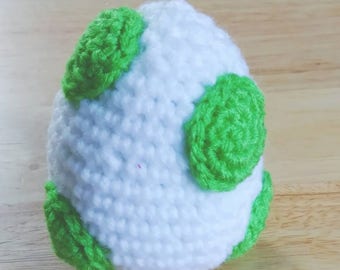 Yoshi/Pokemon Egg - Amigurumi Crochet Plush Toy