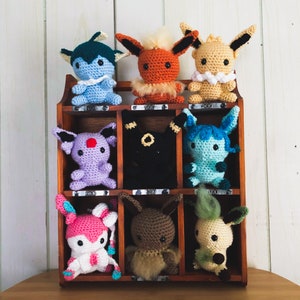I Choose You! Eeveelution Inspired Edition - Amigurumi Crochet Plush Toy