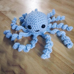Oliver the Baby Octopus - Preemie Octopus Amigurumi Crochet Plush Toy