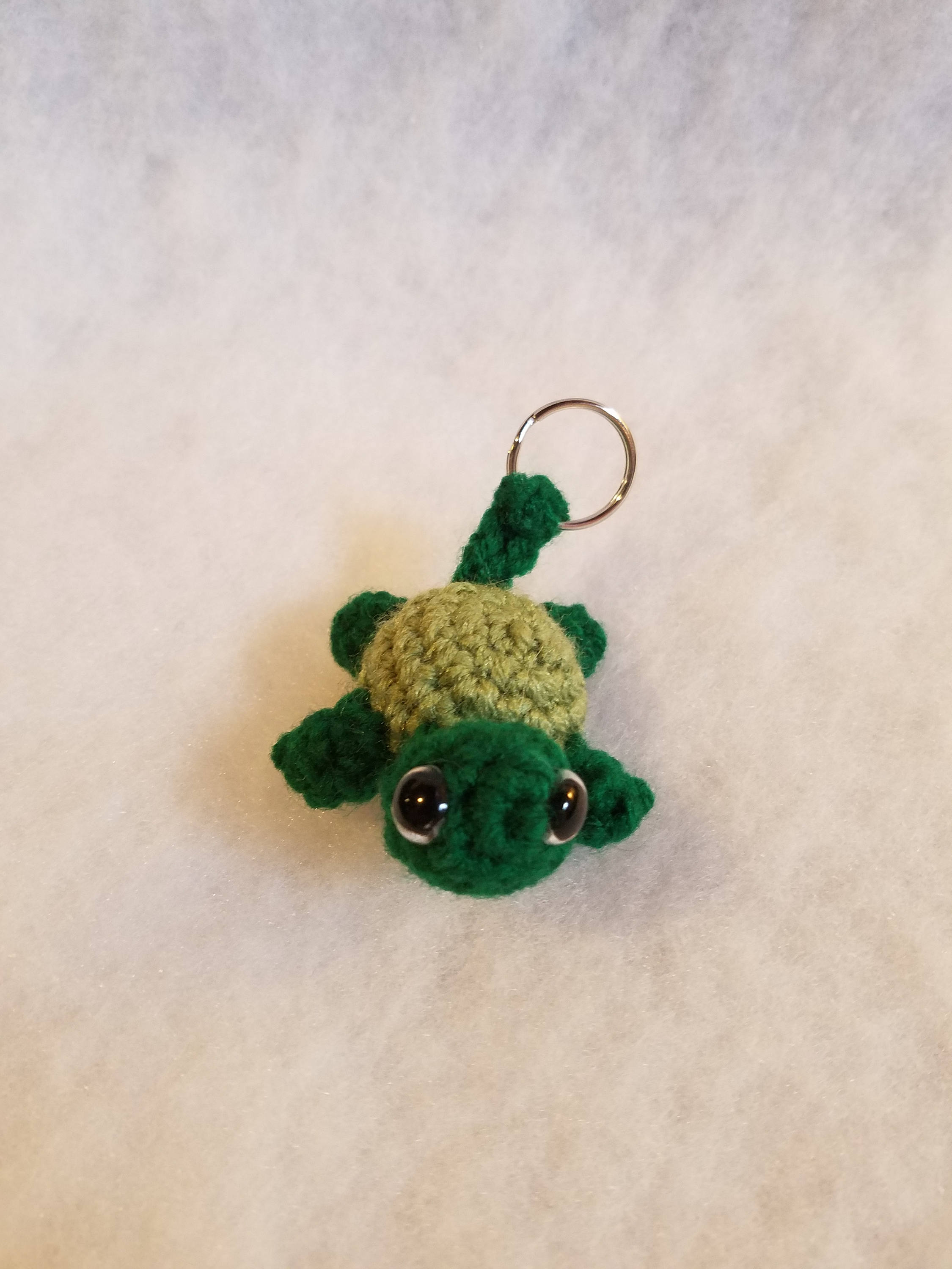 Baby Turtle Keychain Etsy