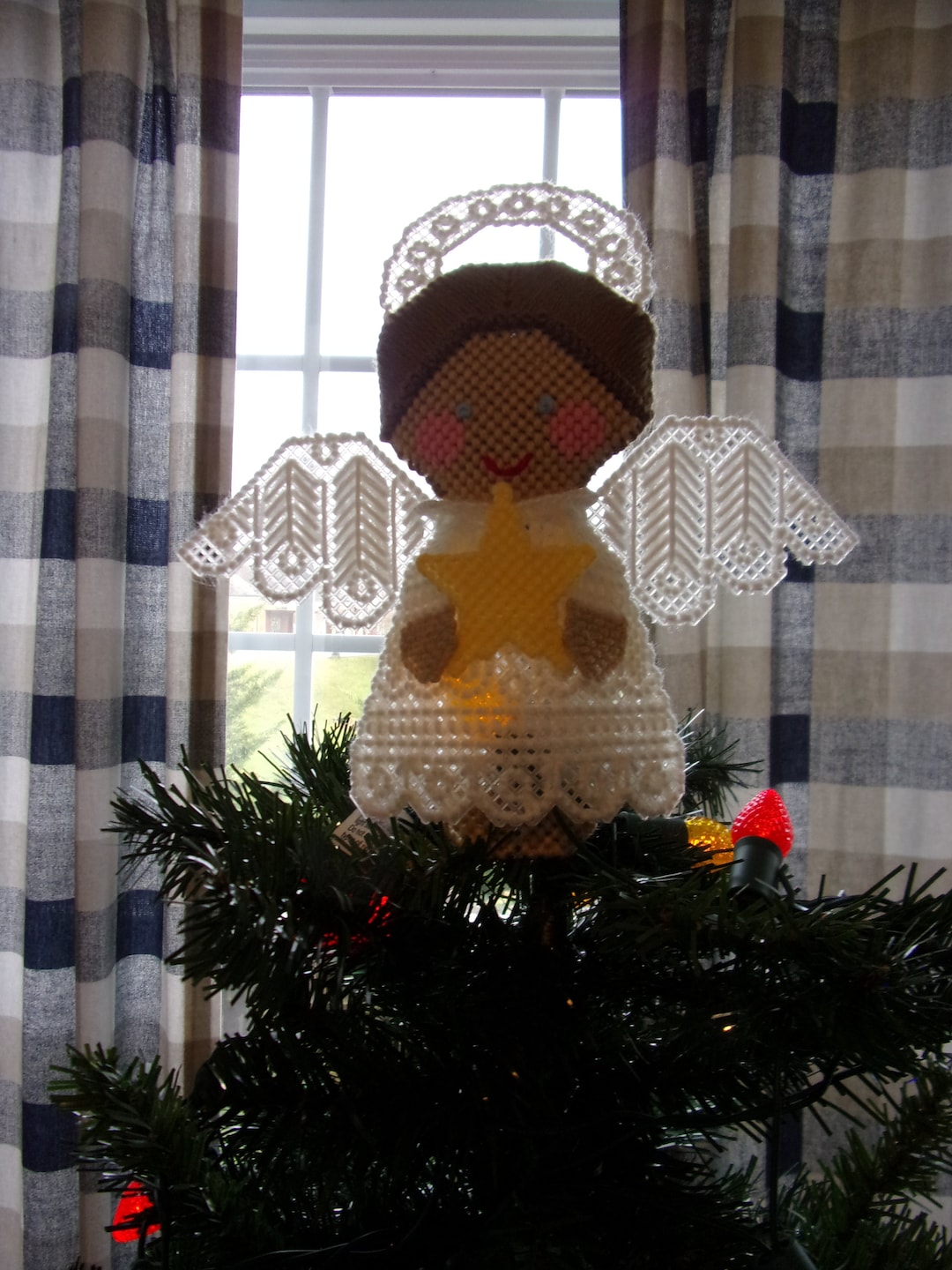 Tree Topper Angel Vector Angel Tree Topper - Etsy