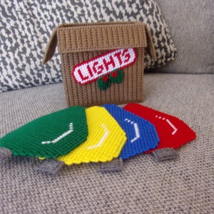 Christmas Lights Coasters