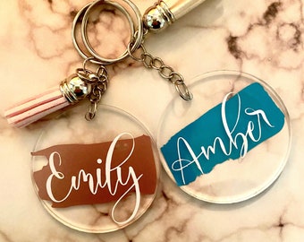 Personalized Acrylic Keychain