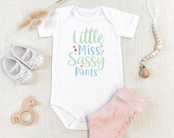 Little Miss Sassy Pants Onesie