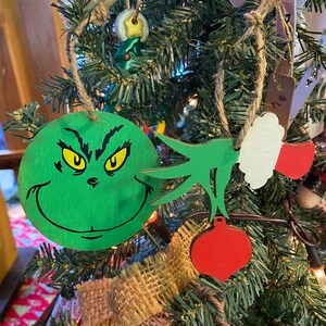 Mr. Sticky Fingers Ornament, Christmas Ornament, Holiday, Ornaments