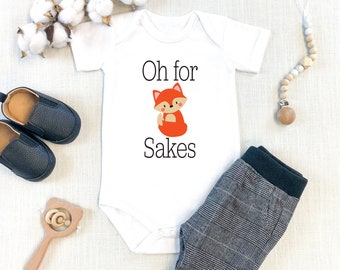 Oh For Fox Sake Baby Onesie