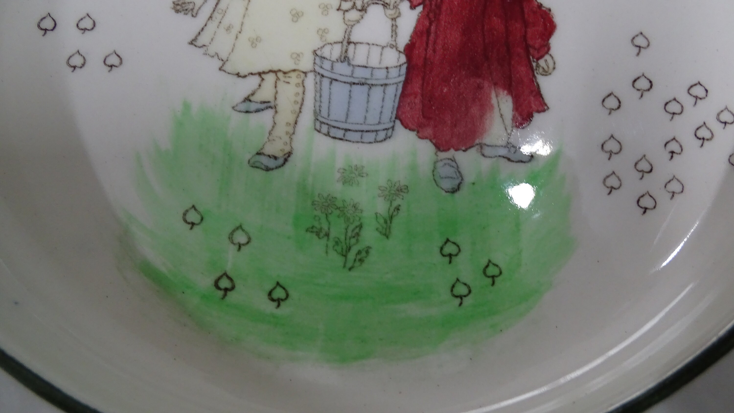 Vintage Royal Dalton Jack und Jill Design Kinderschale Retro | Etsy