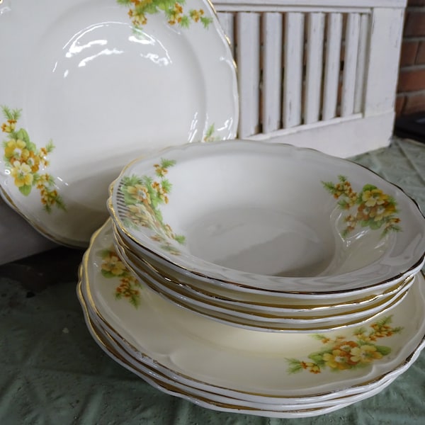 Edwin Knowles Semi Vitreous China Etsy
