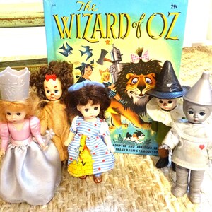 Vintage Wizard of Oz Madame Alexander Mini Doll Collection and