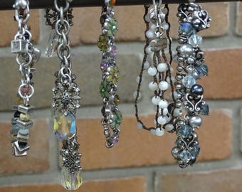 Vintage Brighton Silver Link Bracelets, Various Designs, Sold Individually