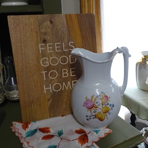 Vintage John Edward Ironstone Victory Dolphin Pitcher with Pink Moss Rose Accents, Vintage English Ironstone Pitcher with Dolphin Handle