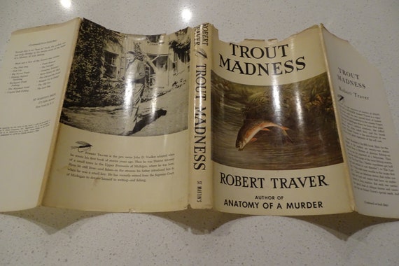 Trout Madness Book by Robert Traver, First Edition 1960, Vintage