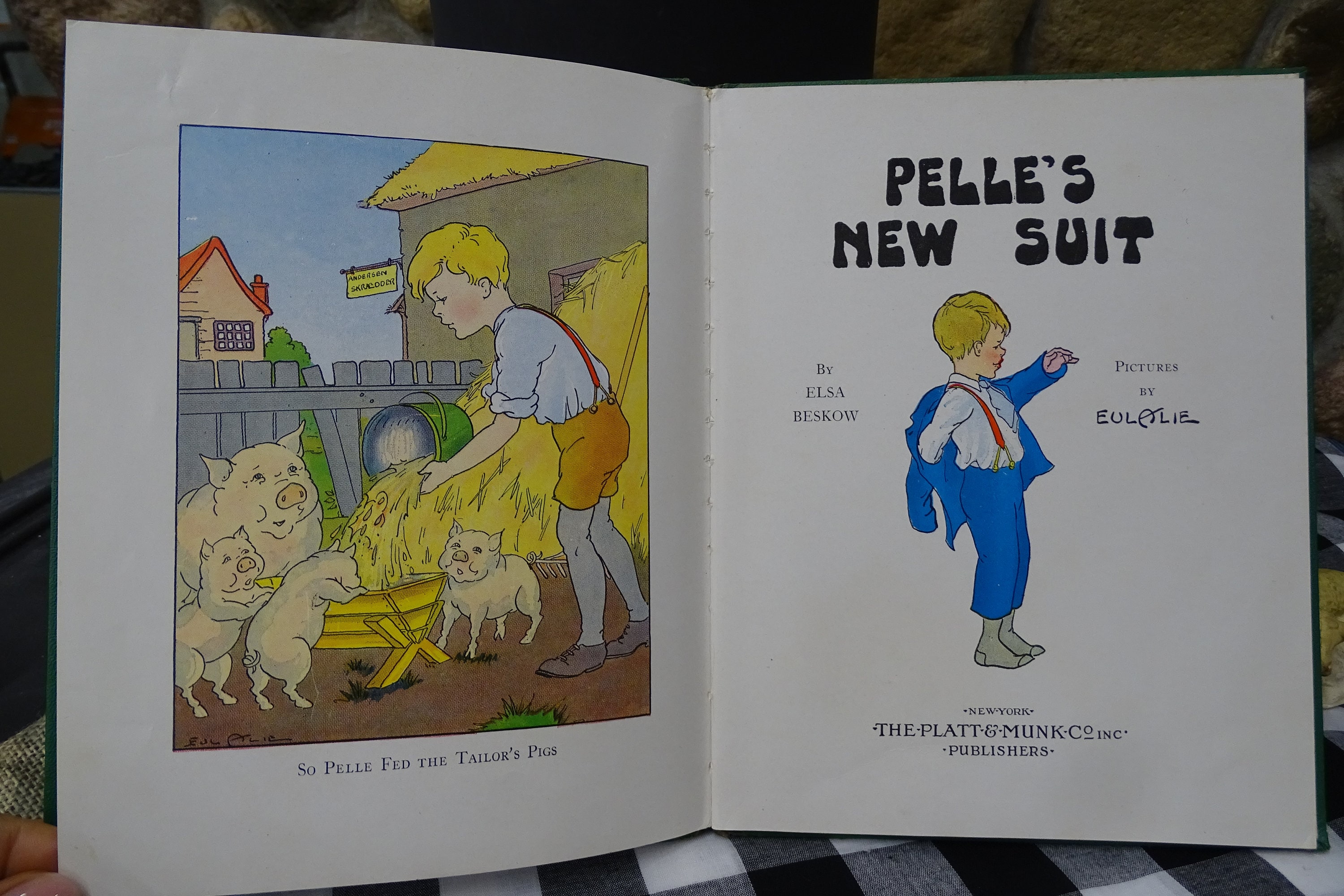 Livre Pour Enfants 'Robes Neuves Pelles' D'Elsa Beskow - Édition 1979, En Allemand