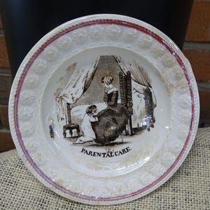 Lot De 2 Assiettes Murales Enfant – Fantaisie, Peintes à La Main, Résine (occasion)
