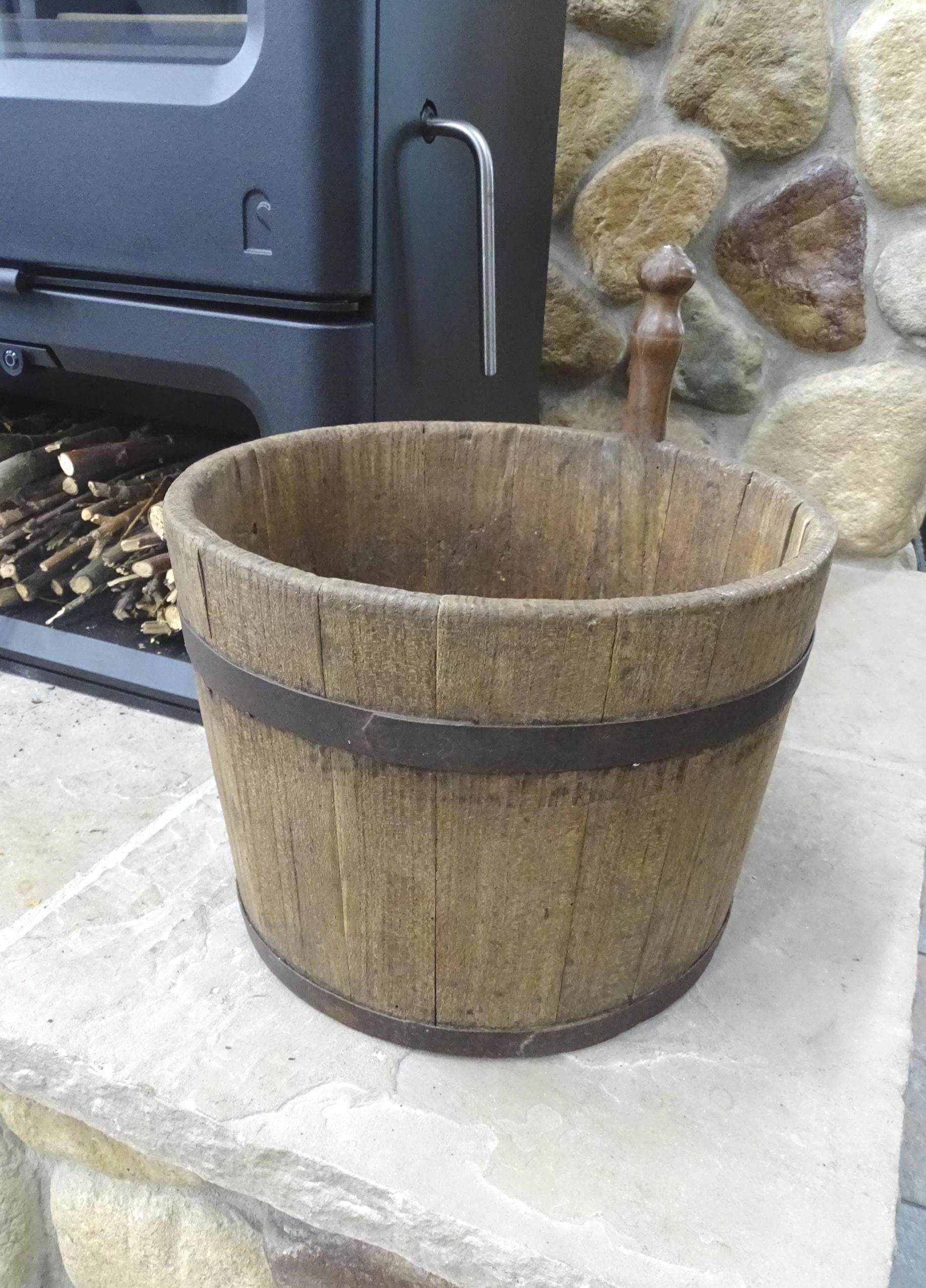 Wooden Antique Water Buckets - Etsy