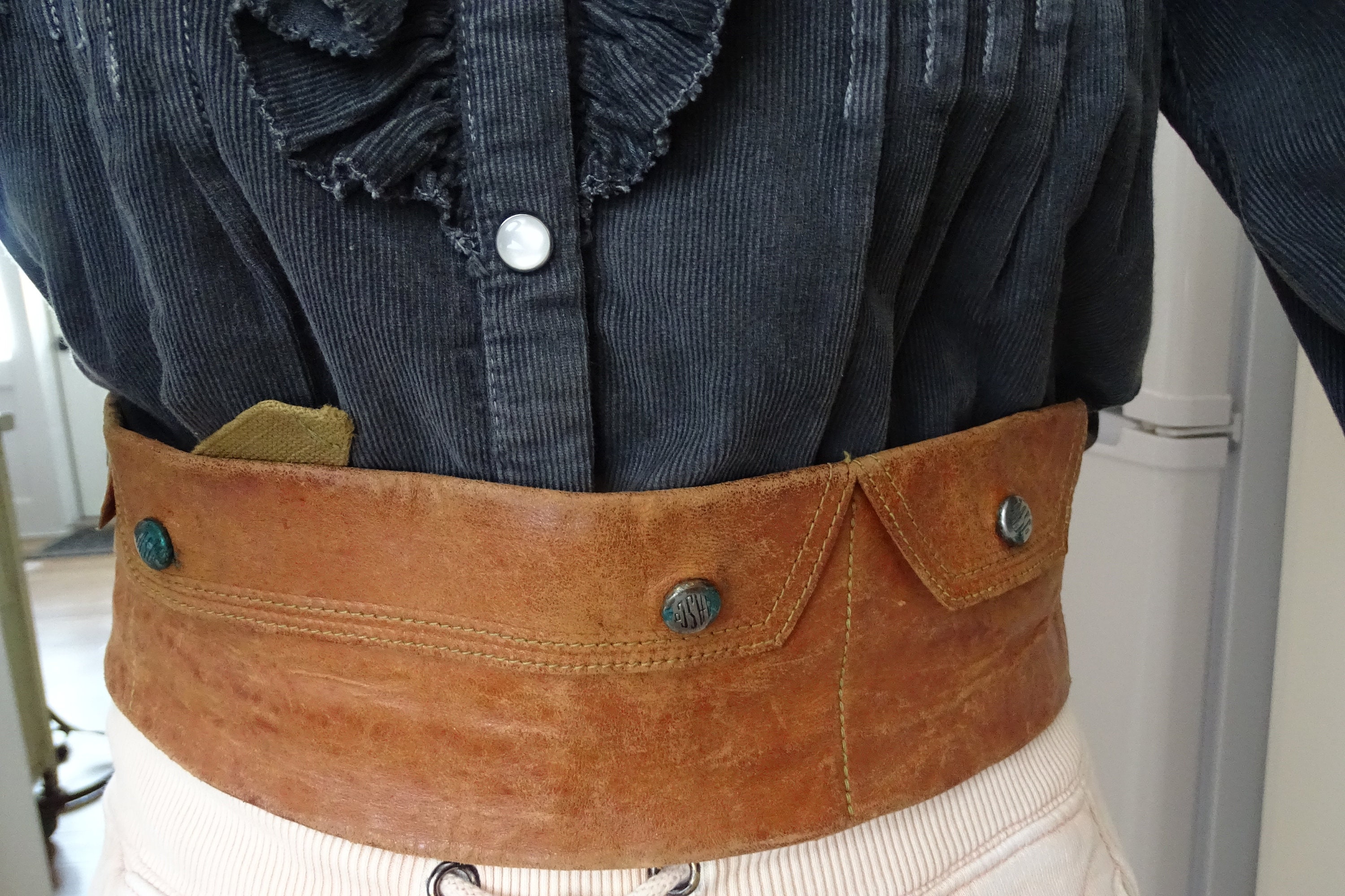 Buy Leather Money Belt Online In India -  India